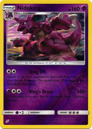 Nidoking 59/181 - Reverse Holo-Kantocards
