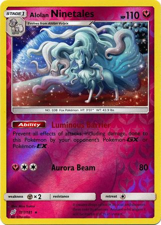 Alolan Ninetales 111/181 - Reverse Holo-Kantocards