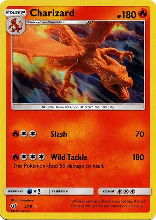 Charizard 5/18-Kantocards