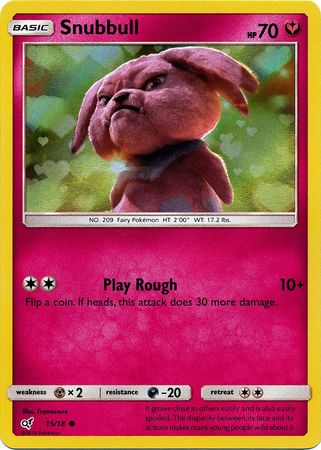 Snubbull 15/18-Kantocards