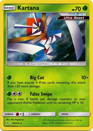 Kartana 19/214-Kantocards