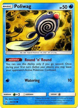 Poliwag 36/214-Kantocards
