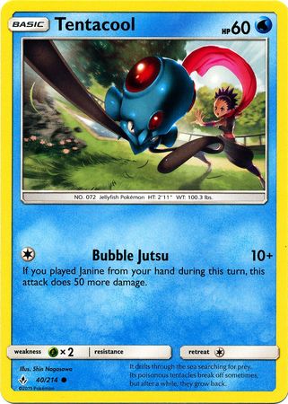 Tentacool 40/214-Kantocards
