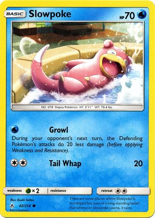 Slowpoke 42/214-Kantocards