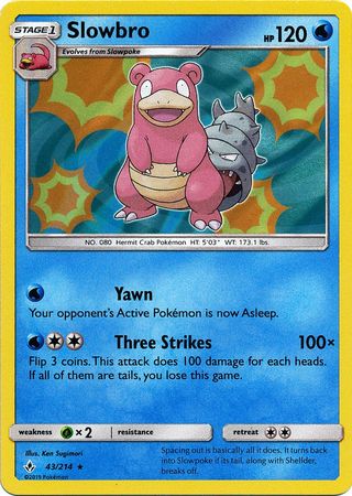 Slowbro 43/214-Kantocards