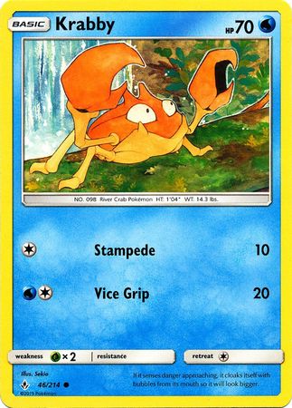 Krabby 46/214-Kantocards