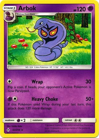 Arbok 63/214-Kantocards