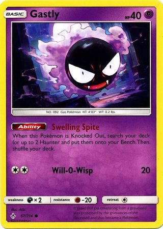 Gastly 67/214-Kantocards