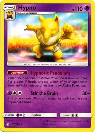 Hypno 72/214-Kantocards