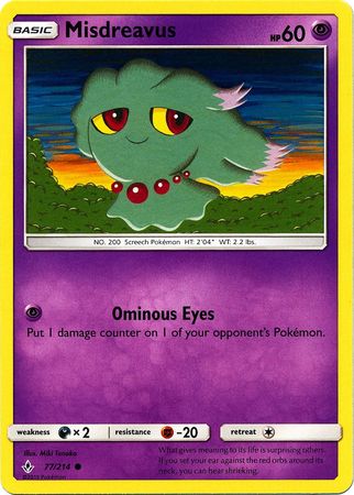 Misdreavus 77/214-Kantocards