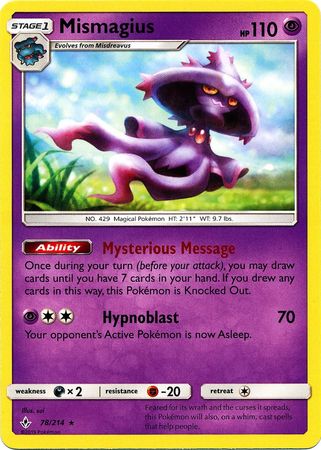 Mismagius 78/214-Kantocards