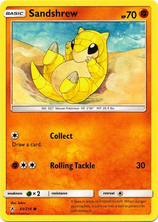 Sandshrew 83/214-Kantocards