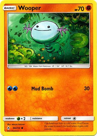 Wooper 96/214-Kantocards