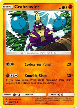 Crabrawler 104/214-Kantocards