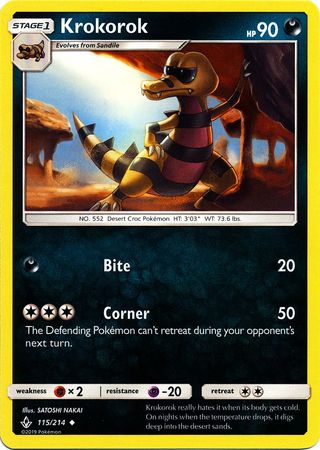 Krokorok 115/214-Kantocards