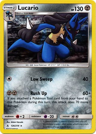 Lucario 126/214-Kantocards