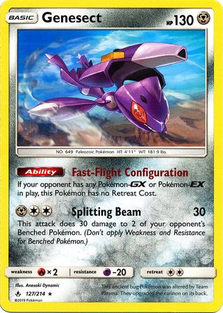Genesect 127/214-Kantocards