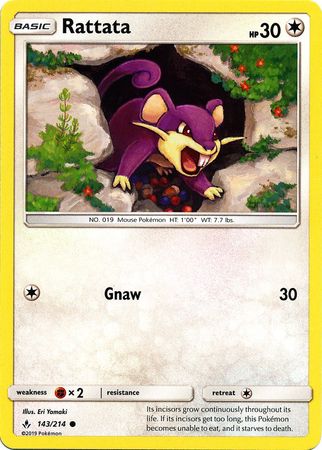 Rattata 143/214-Kantocards