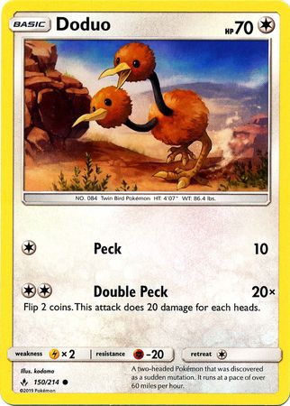 Doduo 150/214-Kantocards