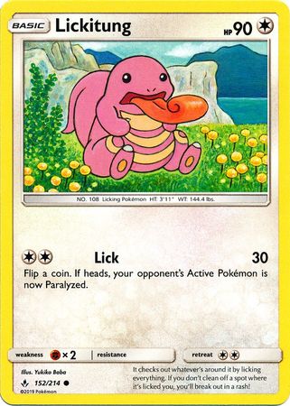 Lickitung 152/214-Kantocards