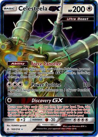 Celesteela GX 163/214-Kantocards