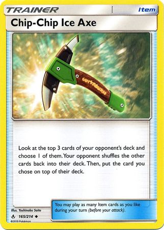 Chip-Chip Ice Axe 165/214-Kantocards