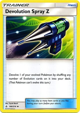 Devolution Spray Z 166/214-Kantocards