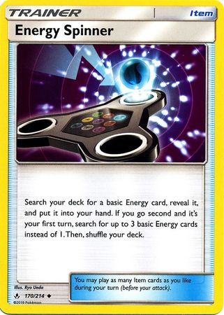 Energy Spinner 170/214-Kantocards