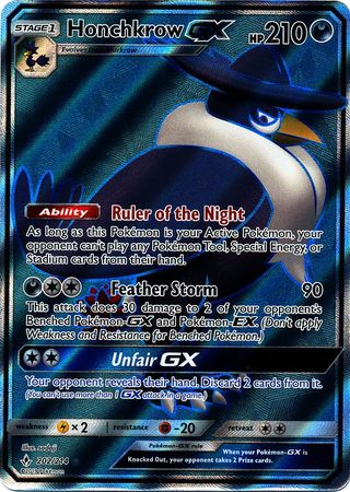 Honchkrow GX 202/214-Kantocards