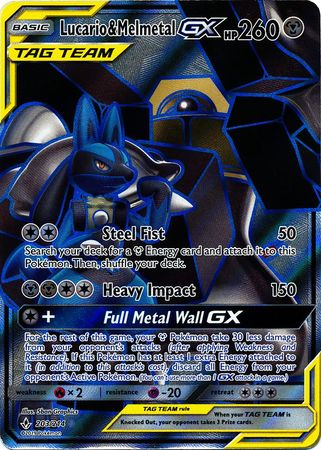 Lucario & MelmetalTag Team GX 203/214-Kantocards