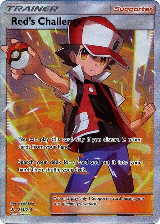 Red's Challenge 213/214-Kantocards