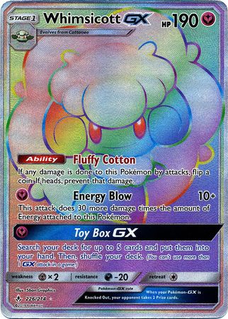 Whimsicott GX 226/214-Kantocards