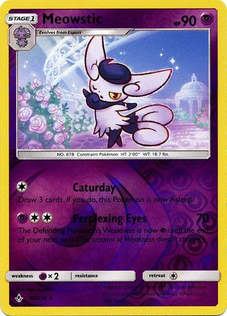Meowstic 80/214 - Reverse Holo-Kantocards