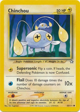 Chinchou 55/111-Kantocards