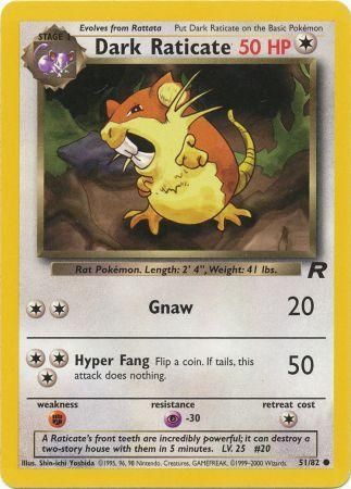 Dark Raticate 51/82-Kantocards