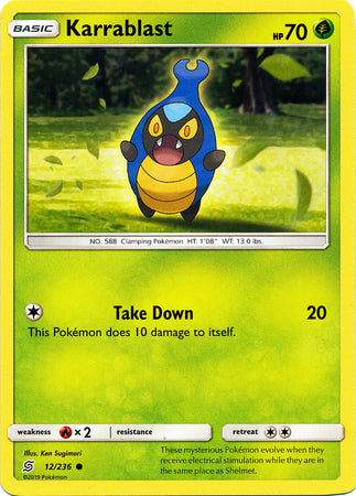 Karrablast 12/236-Kantocards