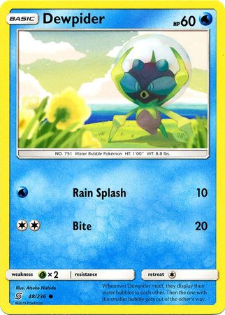 Dewpider 48/236-Kantocards