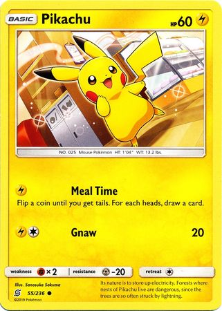 Pikachu 55/236-Kantocards