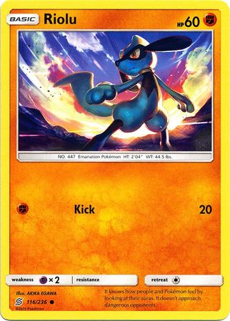 Riolu 116/236-Kantocards