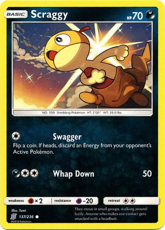 Scraggy 137/236-Kantocards