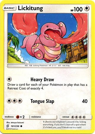 Lickitung 161/236-Kantocards