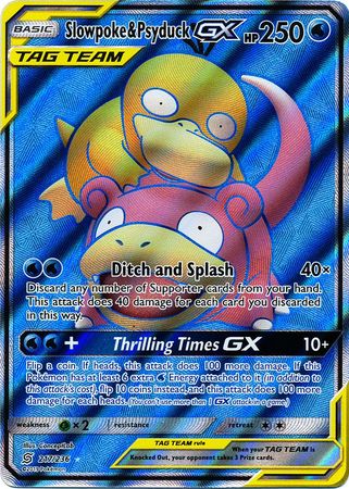 Slowpoke & PsyduckTag Team GX 217/236-Kantocards