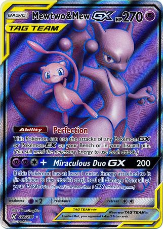 Mewtwo & MewTag Team GX 222/236-Kantocards