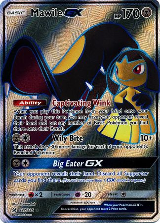 Mawile GX 227/236-Kantocards