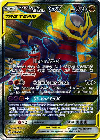 Garchomp & GiratinaTag Team GX 228/236-Kantocards