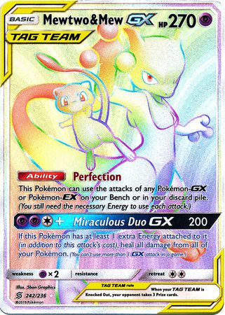 Mewtwo & MewTag Team GX 242/236-Kantocards