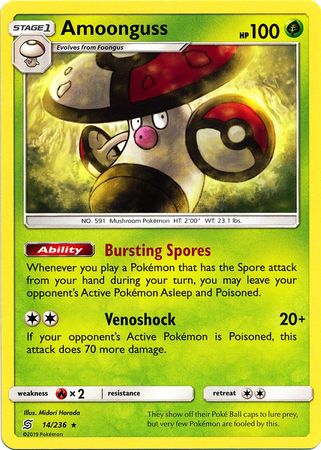 Amoonguss 14/236-Kantocards