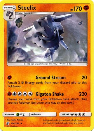 Steelix 104/236-Kantocards