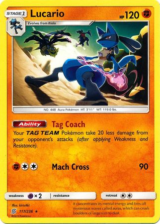 Lucario 117/236-Kantocards
