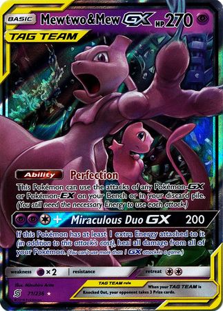 Mewtwo & MewTag Team GX 71/236-Kantocards